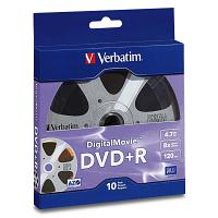 Verbatim 97936 DigitalMovie DVD+R 4.7GB 8x 10PK